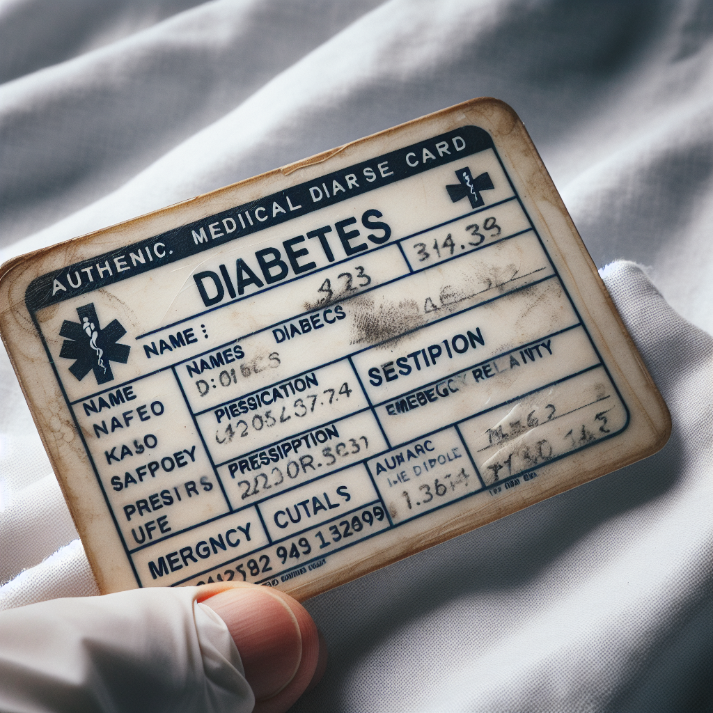 What Is A Medical ID Card For Diabetes?